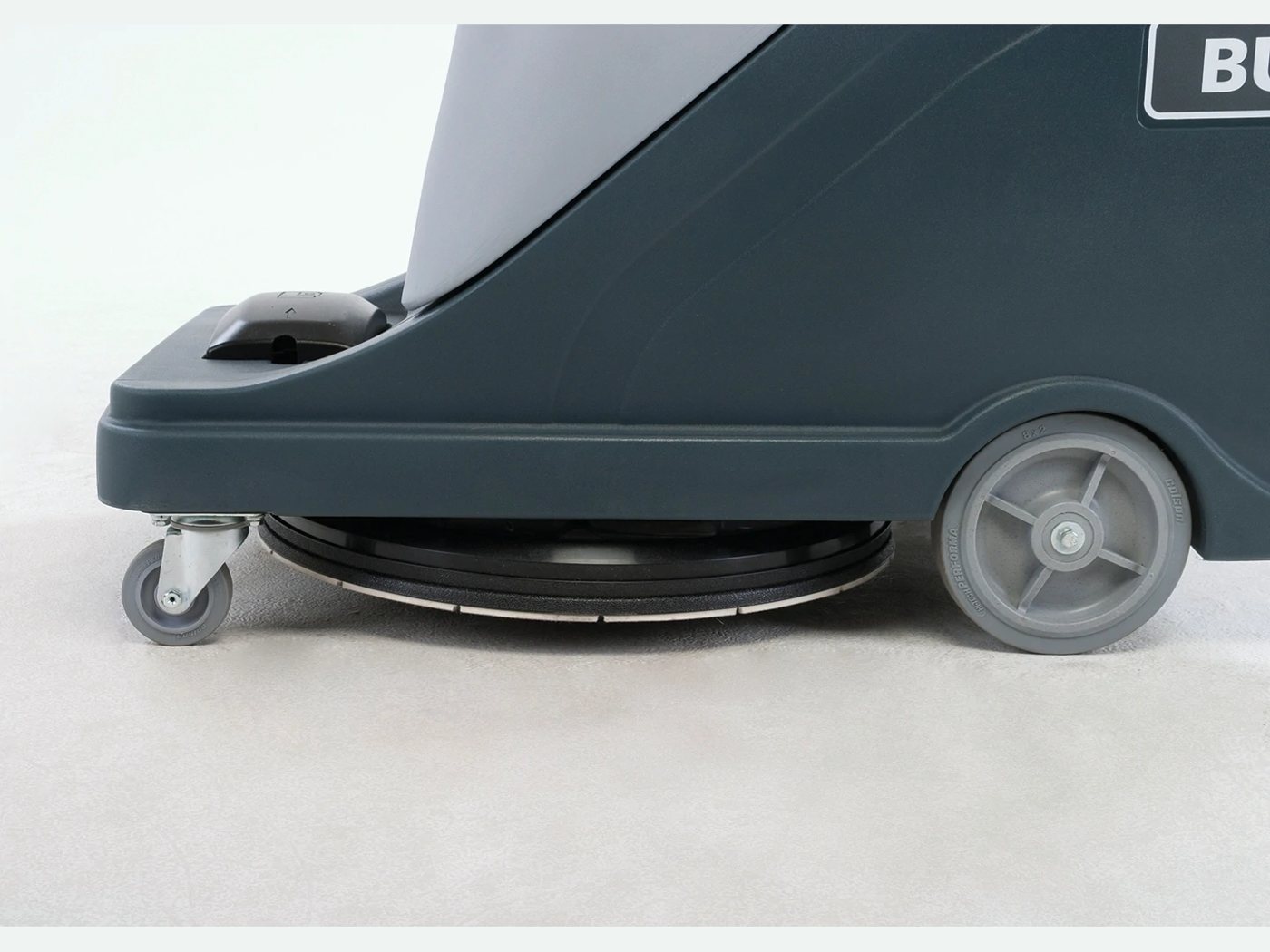 Advance BU800 dust control shroud, side view