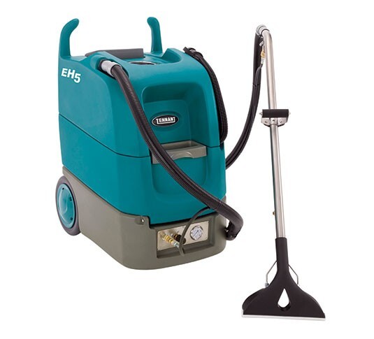 Tennant EH5 heated canister extractor with the Titanium carpet wand