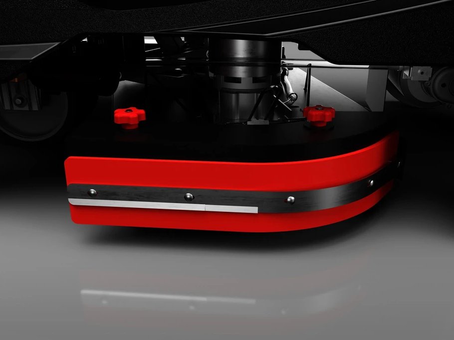 Close-up of the Viper AS1050R scrub deck