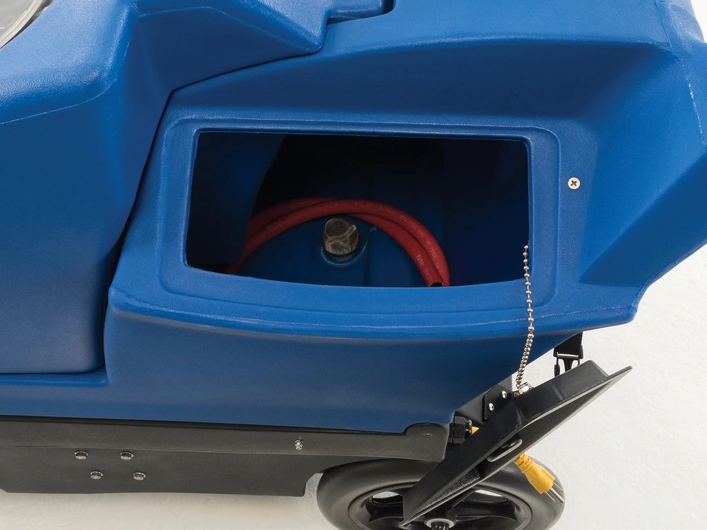 Clarke EX20 easy-fill solution tank port