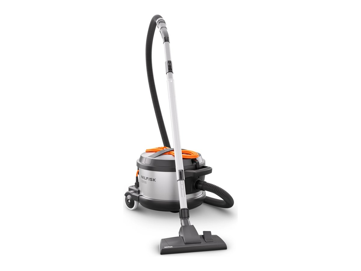 Nilfisk GD930 PRO HEPA canister vacuum with hose, wand and floor nozzle
