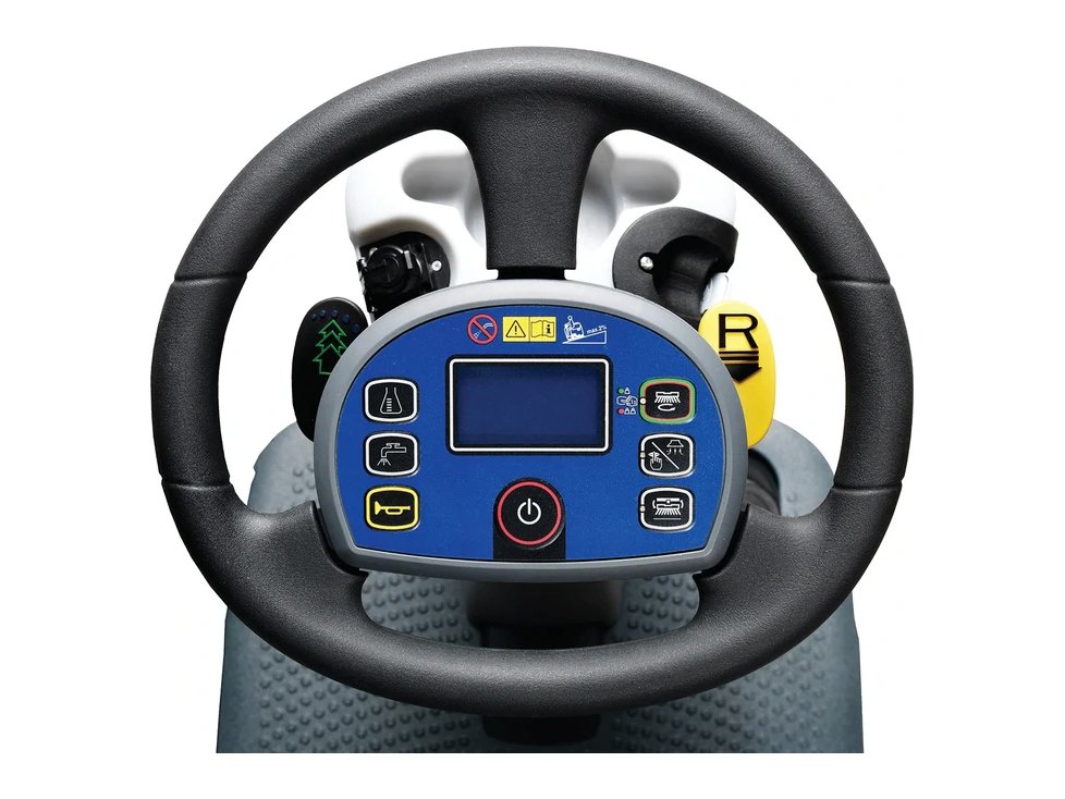 Advance SC2000 steering wheel with integrated One-Touch control panel and display