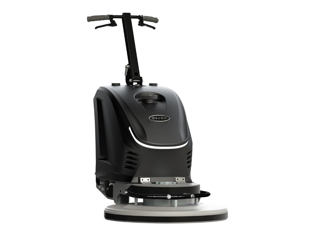Onyx SXi lithium battery high-speed floor burnisher, front three-quarter view