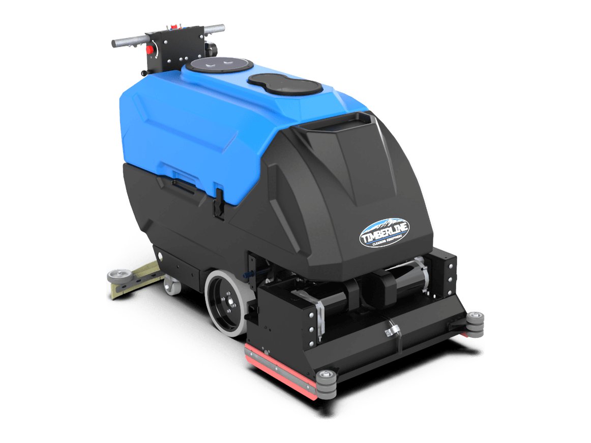 Timberline L26 cylindrical walk-behind scrubber with roller brush deck
