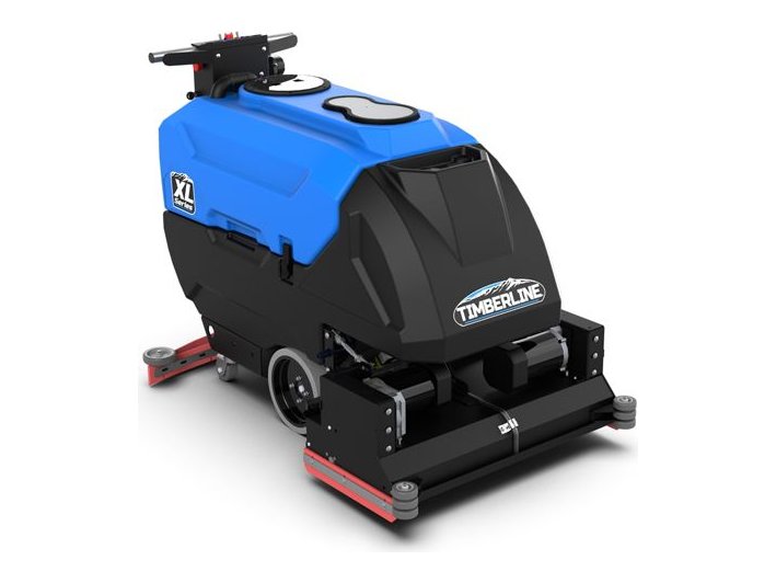 Timberline XL30 Cylindrical walk-behind scrubber with cylindrical brush deck