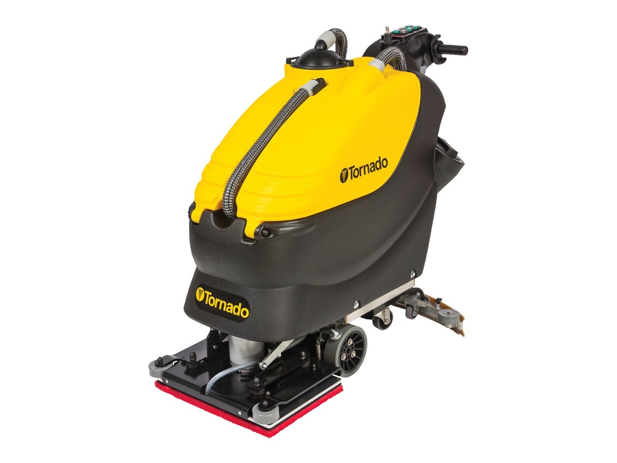 Tornado OB 20/14 orbital walk-behind floor scrubber with rectangular 20 x 14 in scrub head