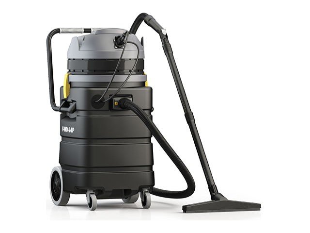 Tennant V-WD-24P pump-out wet/dry vacuum with hose, wand and floor tool