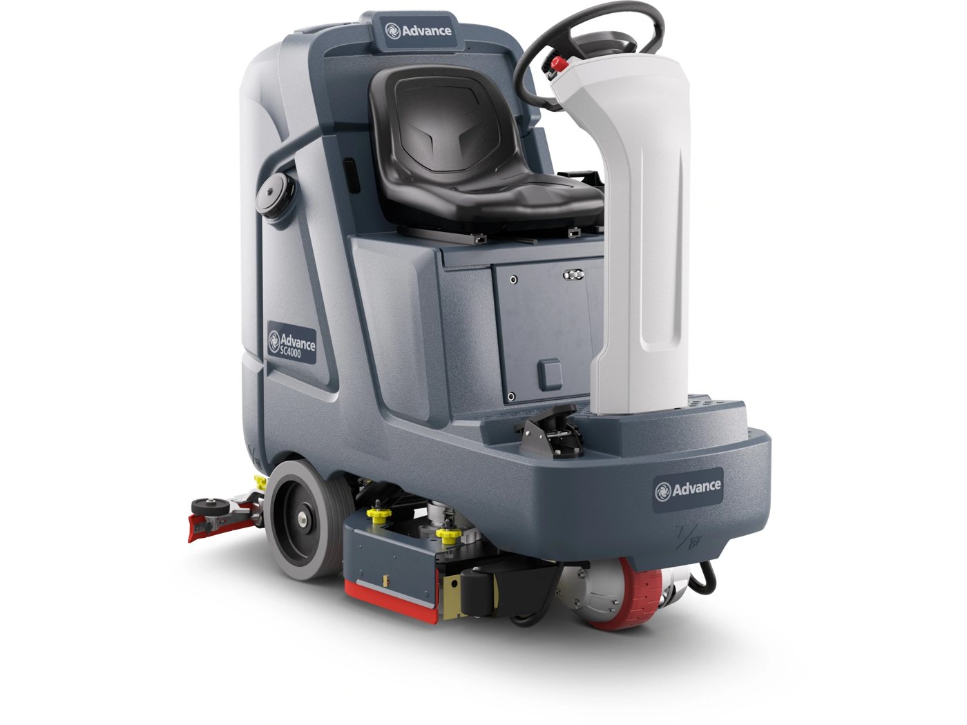 Advance SC4000 rider scrubber with disc deck